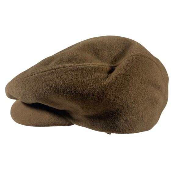 Vintage Stetson Wool Newsboy Hat Men’s Medium Tan Snap Bill Classic Style - Picture 10 of 10